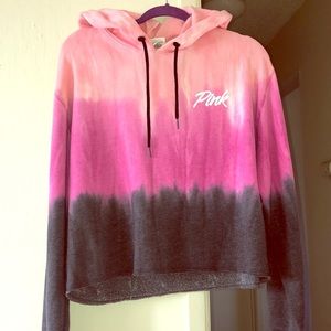 Crop top style hoodie